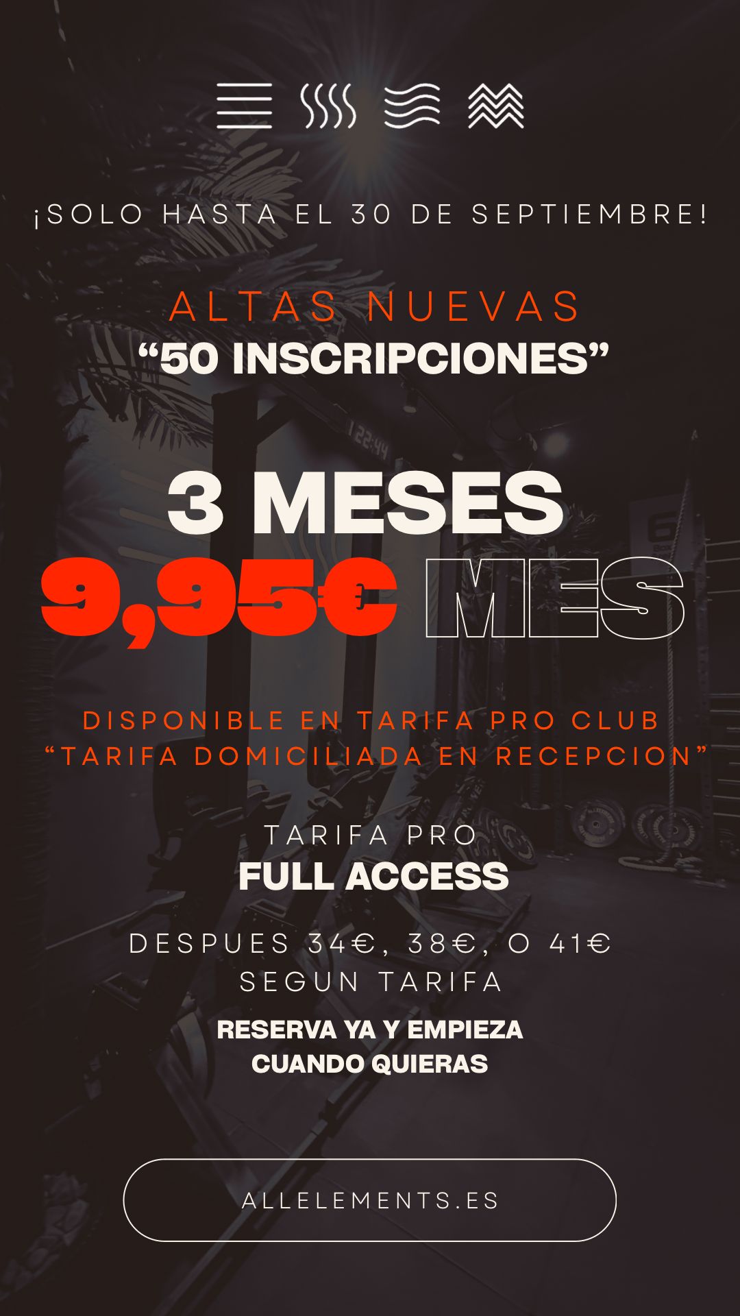 Oferta 50 primeras altas